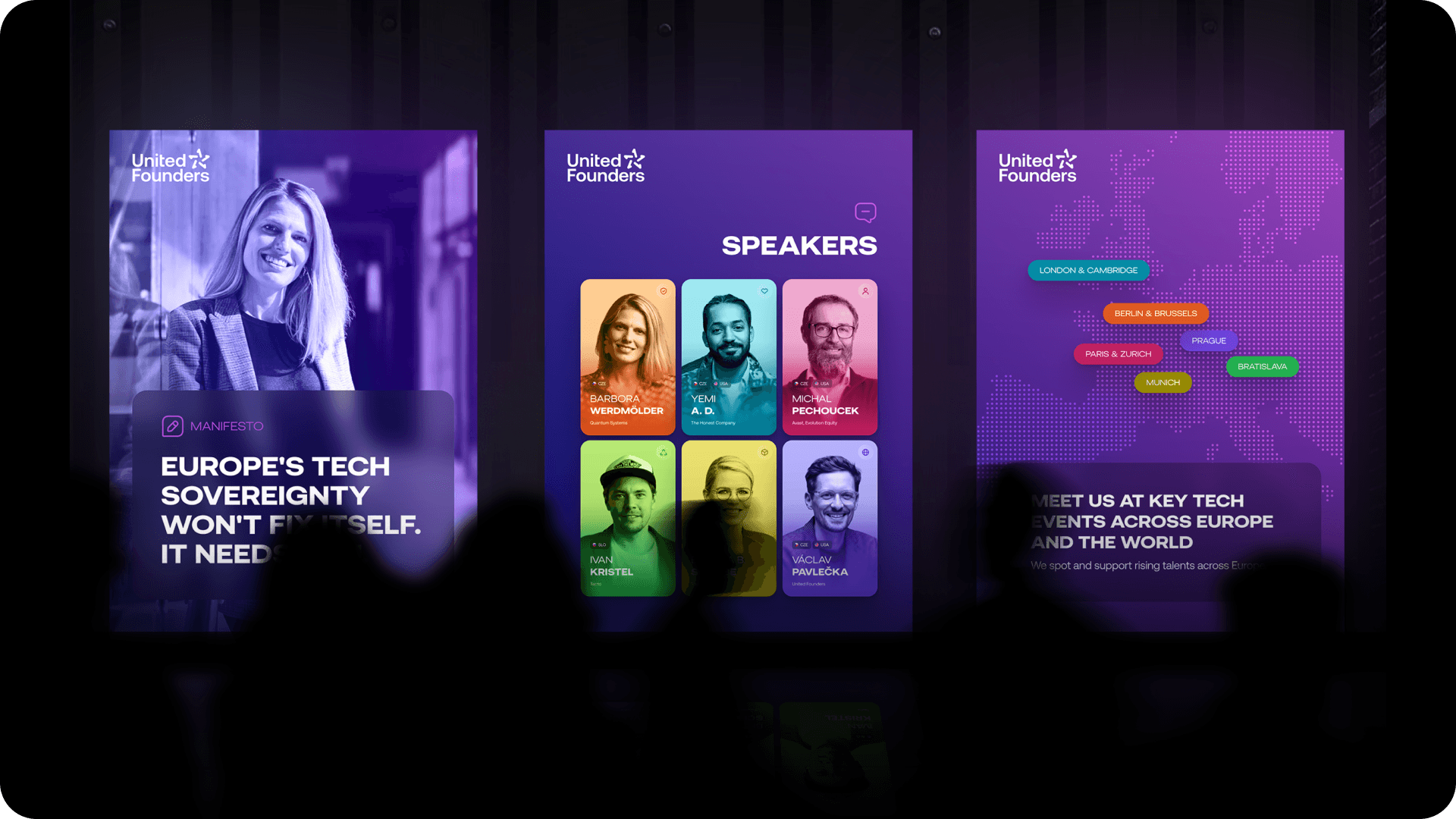 Founder portraits